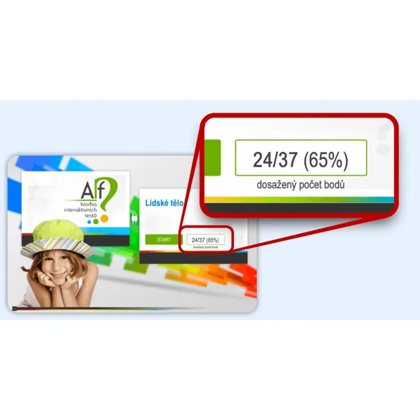 Interaktivní software Alfíček pro mateřské školy do 100 dětí - licence 12 měsíců