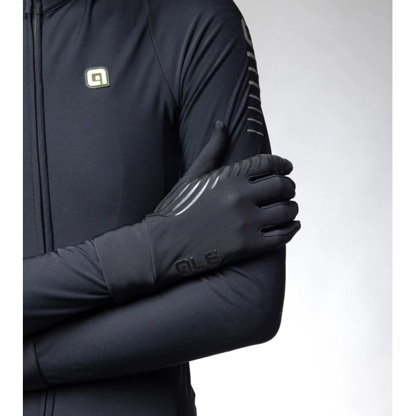 Jarní/podzimní cyklistické rukavice ALÉ  SPIRALE UNDERGLOVES - Velikost L