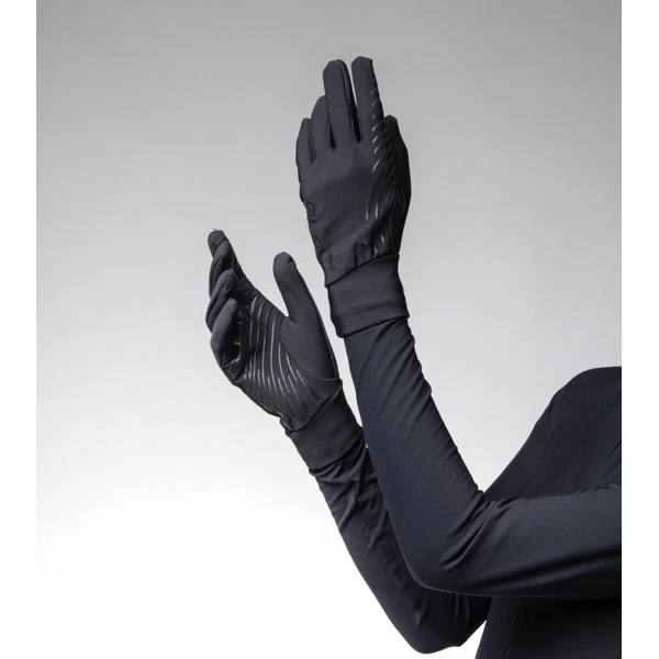 Jarní/podzimní cyklistické rukavice ALÉ  SPIRALE UNDERGLOVES - Velikost S