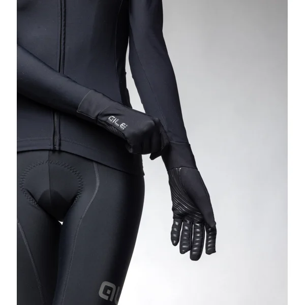 Jarní/podzimní cyklistické rukavice ALÉ  SPIRALE UNDERGLOVES - Velikost XL