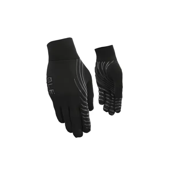 Jarní/podzimní cyklistické rukavice ALÉ  SPIRALE UNDERGLOVES - Velikost XL