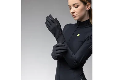 Jarní/podzimní cyklistické rukavice ALÉ  SPIRALE UNDERGLOVES - Velikost XXL