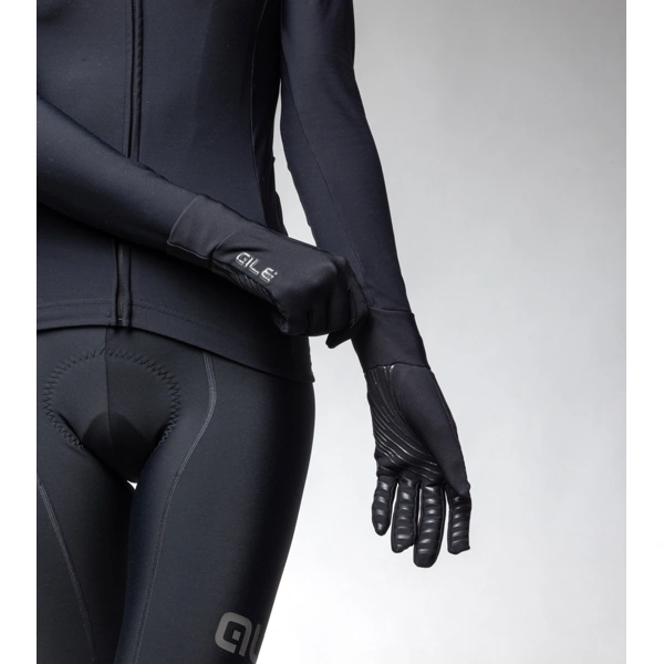 Jarní/podzimní cyklistické rukavice ALÉ  SPIRALE UNDERGLOVES - Velikost XXL