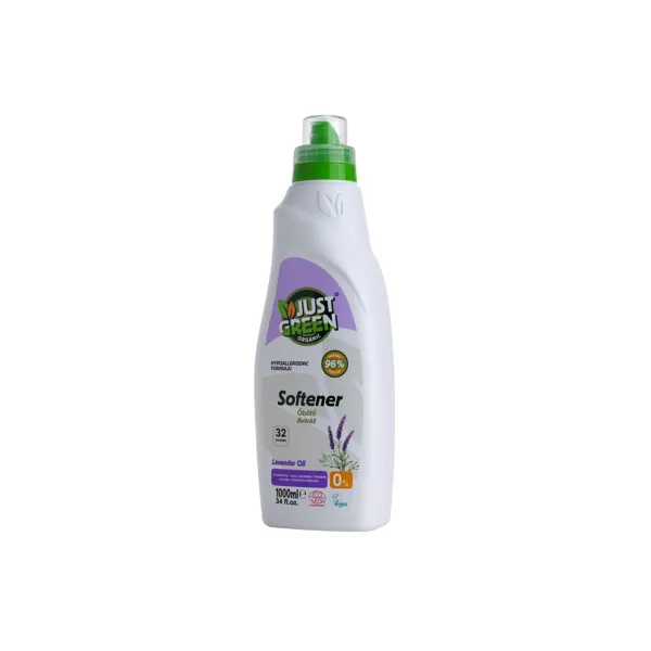Just Green Organic, Organická Aviváž levandule 1000 ml, 32 praní