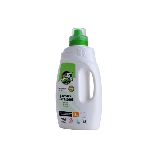 Just Green Organic, Organický Prací gel 1500 ml, 30 praní