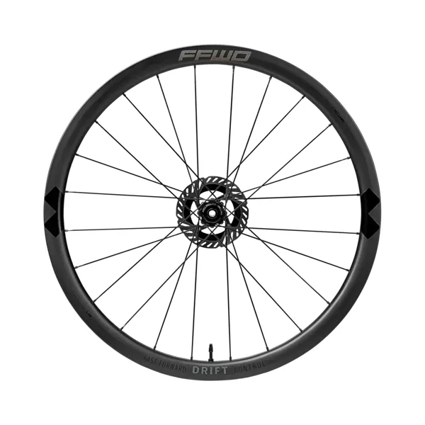Karbonová kola DRIFT CONTROL (36 mm), FFWD N/GAGE 2:1, MattBlack, plášť - 	Campagnolo 9-12sp
