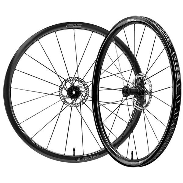 Karbonová kola RAW CS (33 mm), FFWD/CS 2:1, GlossyBlack, plášť - Campagnolo 9-12sp