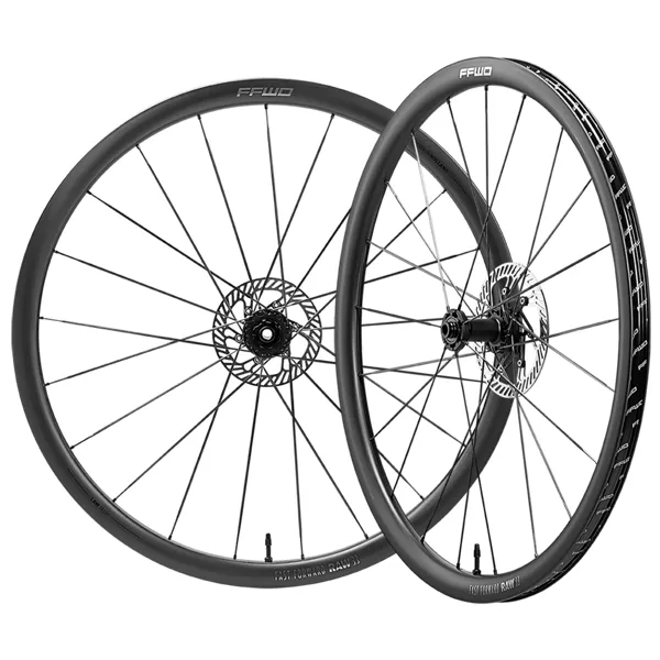 Karbonová kola RAW CS (33 mm), FFWD/CS 2:1, MattBlack, plášť - Campagnolo 9-12sp
