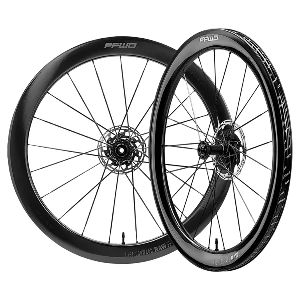Karbonová kola RAW CS (55 mm), FFWD/CS 2:1, GlossyBlack, plášť - Shimano 11/12sp