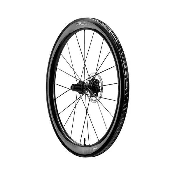 Karbonová kola RAW CS (55 mm), FFWD/CS 2:1, GlossyBlack, plášť - Shimano 11/12sp