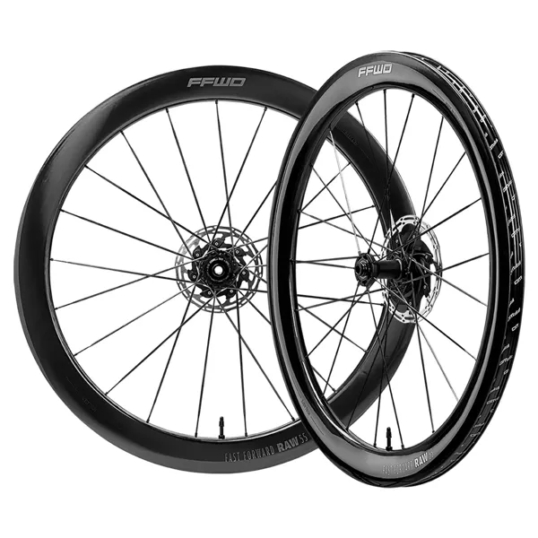 Karbonová kola RAW CS (55 mm), FFWD/CS 2:1, GlossyBlack, plášť - SRAM XDR 12sp