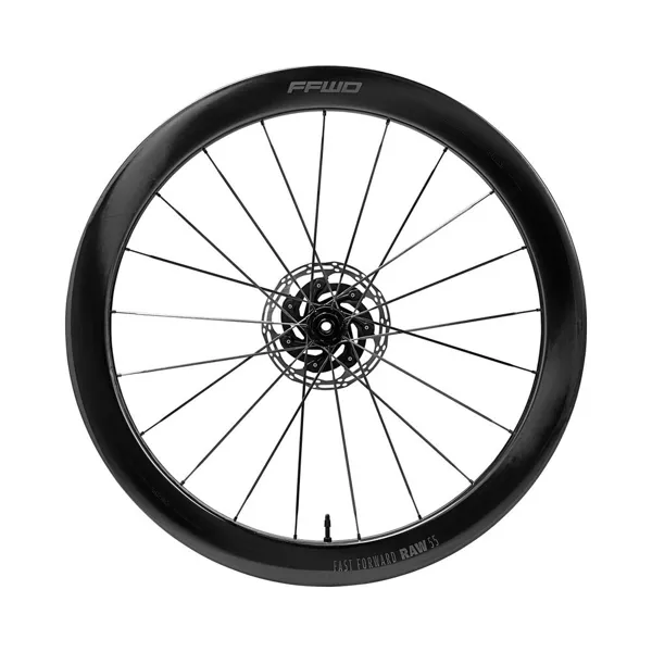Karbonová kola RAW CS (55 mm), FFWD/CS 2:1, GlossyBlack, plášť - SRAM XDR 12sp