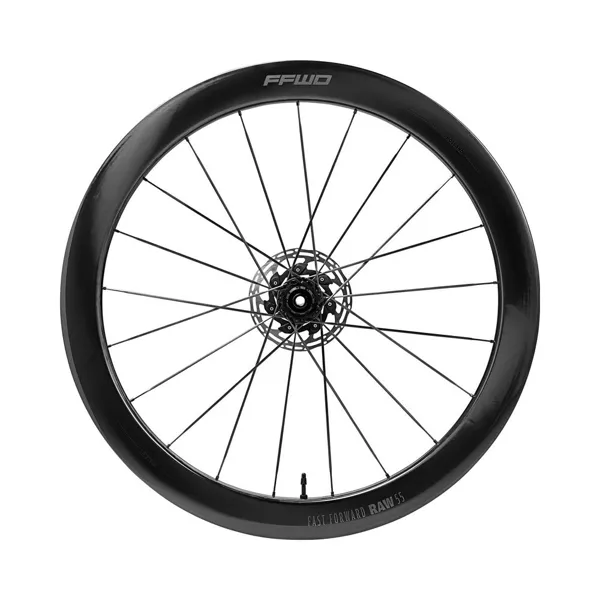 Karbonová kola RAW CS (55 mm), FFWD/CS 2:1, GlossyBlack, plášť - SRAM XDR 12sp