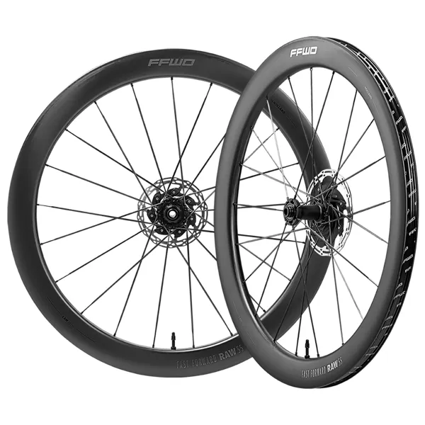 Karbonová kola RAW CS (55 mm), FFWD/CS 2:1, MattBlack, plášť,Shimano 11/12sp