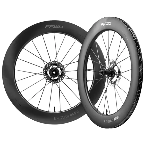 Karbonová kola RAW CS (77 mm), FFWD/CS 2:1, MattBlack, plášť - Shimano 11/12sp