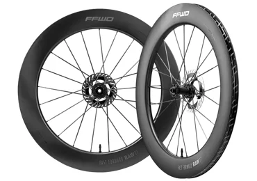 Karbonová kola RAW CS (77 mm), FFWD/CS 2:1, MattBlack, plášť - SRAM XDR 12sp