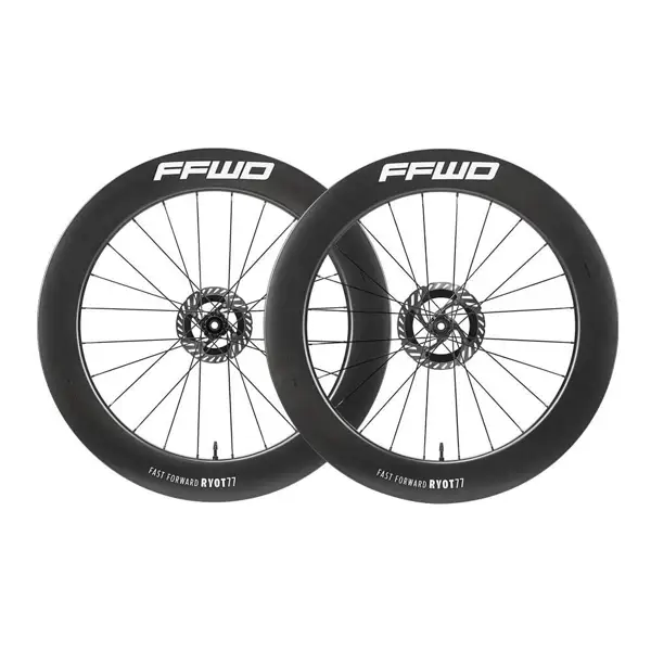 Karbonová kola RYOT77 V2 (77 mm), DT240 2:1 EXP, White, plášť - Campagnolo 9-12sp