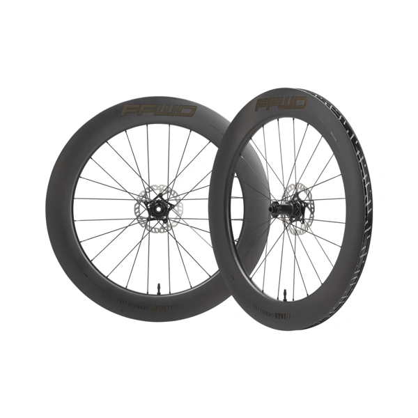 Karbonová kola RYOT77 V2 (77 mm), FFWD N/GAGE 2:1, plášť - Campagnolo 9-12sp
