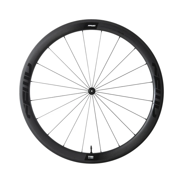 Karbonová kola TYRO 2 (45 mm), FFWD, MattBlack, plášť, ráfkové brzdy,SRAM XDR 12sp
