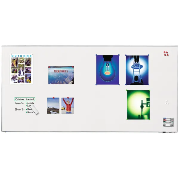 Obrázek pro LEG-7101076 Keram. tabule 120x240 cm, PREMIUM+, magnetická, bílá