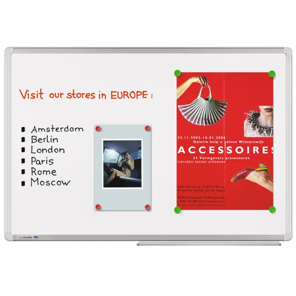 Obrázek pro LEG-7102135 Keram. tabule 45x60 cm, UNIVERSAL+, magnetická, bílá