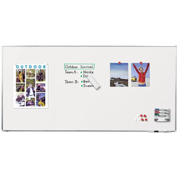 Obrázek pro LEG-7101056 Keram. tabule 90x180 cm, PREMIUM+, magnetická, bílá