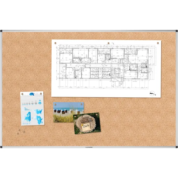 Korková nástěnka UNITE 100x150 cm