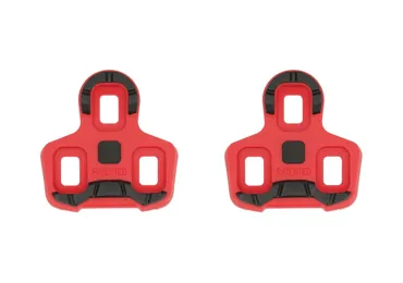 Kufry LOOK Keo kompatibilní, červené 7 st., protiskluzové