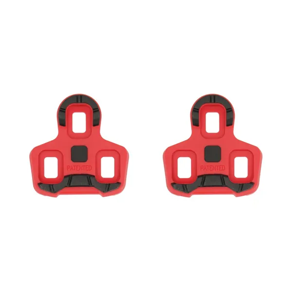 Kufry LOOK Keo kompatibilní, červené 7 st., protiskluzové