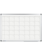 Lakovaná univerzální plánovací tabule 60x90 cm, PREMIUM, magnetická, bílá