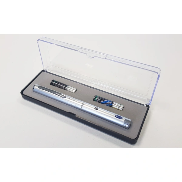 Obrázek pro LEG-7575600 Laserové ukazovátko LX3, stříbrné se zeleným laserem