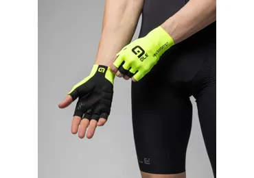 Letní cyklistické rukavice ALÉ VELOCISSIMO Crono - Velikost XL
