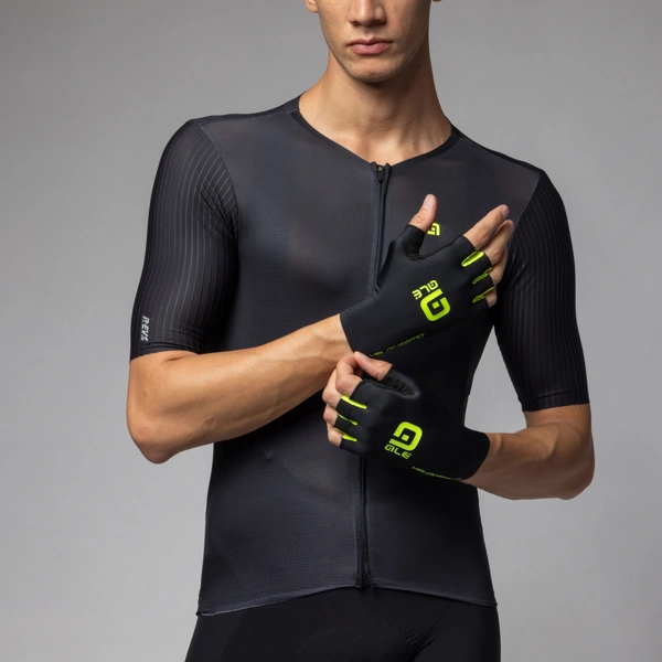 Letní cyklistické rukavice ALÉ VELOCISSIMO Crono - Velikost XS