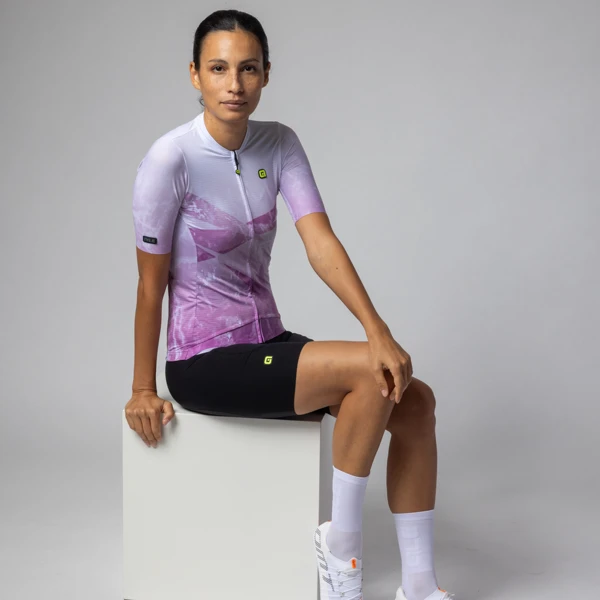 Letní cyklistický dres ALÉ dámský QUARTZ PR-E - vel. L