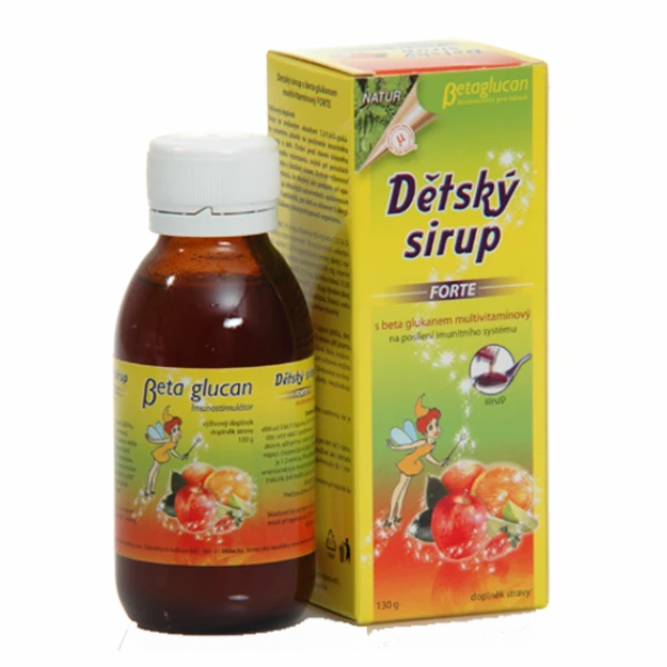 Liečive rastliny Dětský sirup multivitaminový forte 130 g
