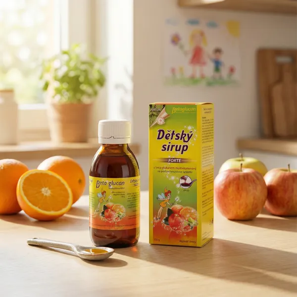Liečive rastliny Dětský sirup multivitaminový forte 130 g
