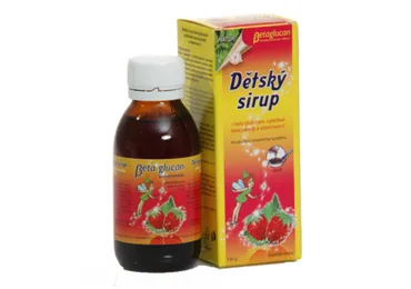 Liečive rastliny Dětský sirup s příchutí lesní jahody a vitam. C 130 g