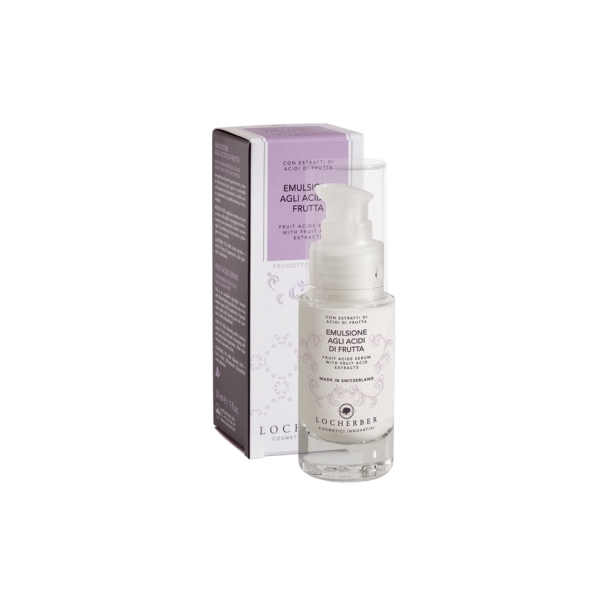 Locherber Skincare Čistící emulze s AHA (ovocnými kyselinami) - 30 ml