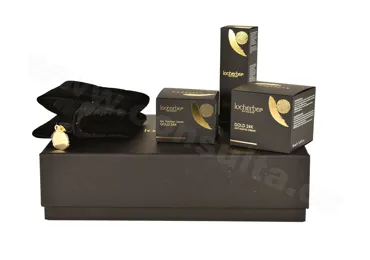 Locherber Skincare dárková sada GOLDEN ROUTINE - Péče o pleť s 24karátovým zlatem