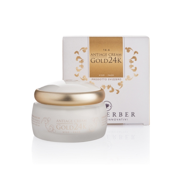 Locherber Skincare Krém GOLD 24K Anti-age - 50 ml