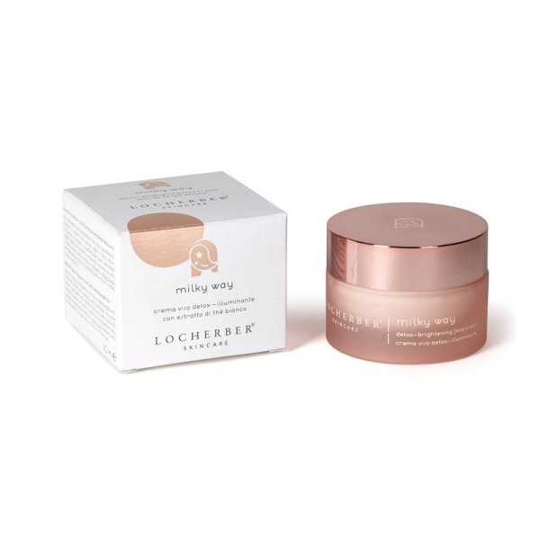 Locherber Skincare MILKY WAY CREAM: Detoxikační rozjasňující krém na obličej - 50 ml