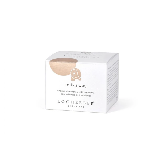 Locherber Skincare MILKY WAY CREAM: Detoxikační rozjasňující krém na obličej - 50 ml
