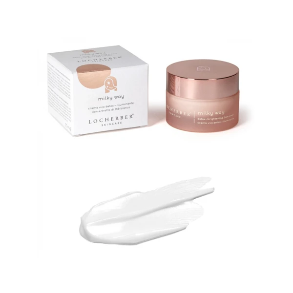 Locherber Skincare MILKY WAY CREAM: Detoxikační rozjasňující krém na obličej - 50 ml