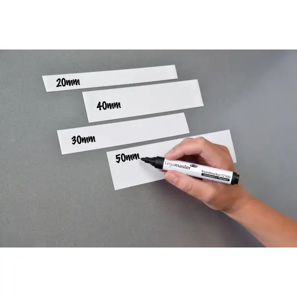 Obrázek pro LEG-7187500 Magnetická páska popisovatelná, 40 mm x 3 m, bílá