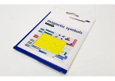 Magnetické kolečka žluté 10 mm