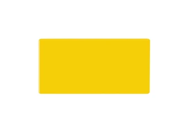 Magnetické obdélníky žluté 40x80 mm