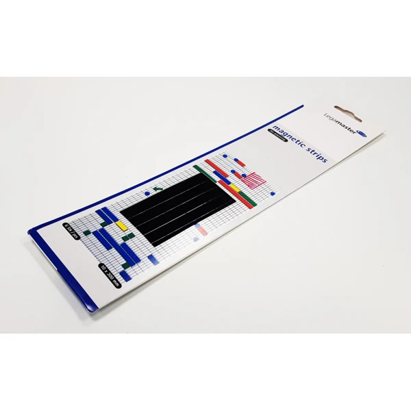 Magnetické pásky - černé - 10x300 mm