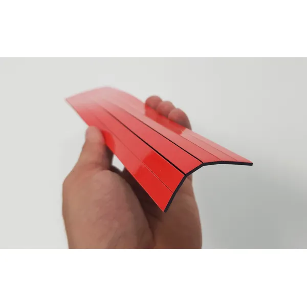 Obrázek pro LEG-7440202 Magnetické pásky - červené - 10x300 mm
