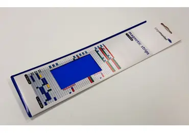 Magnetické pásky - modré - 5x300 mm