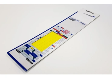 Magnetické pásky - žluté - 10x300 mm